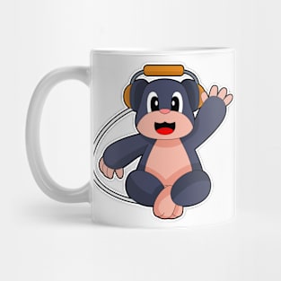 Mole Musician Headphone Music Mug